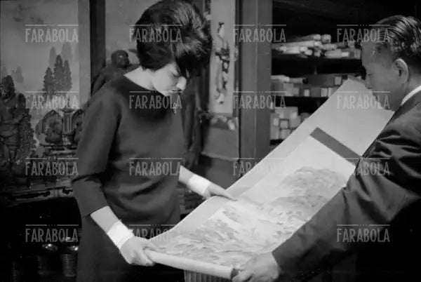 Mina in viaggio in Giappone, Kyoto, 1961