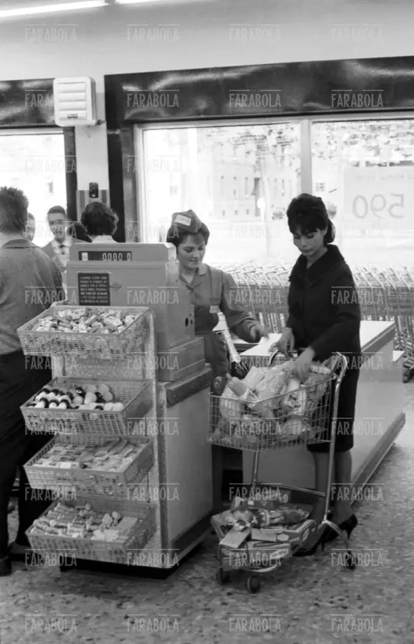 Supermercato, Milano, 1961