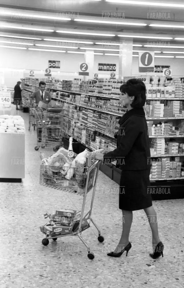 Supermercato, Milano, 1961