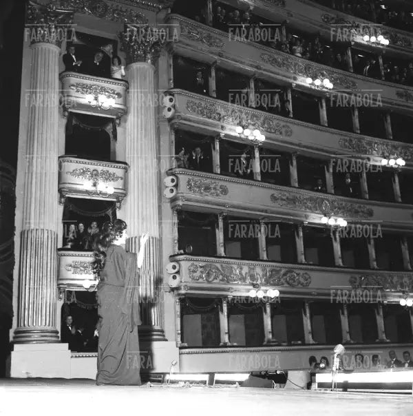 Maria Callas, Opera Medea, Teatro alla Scala, Milano, 1961