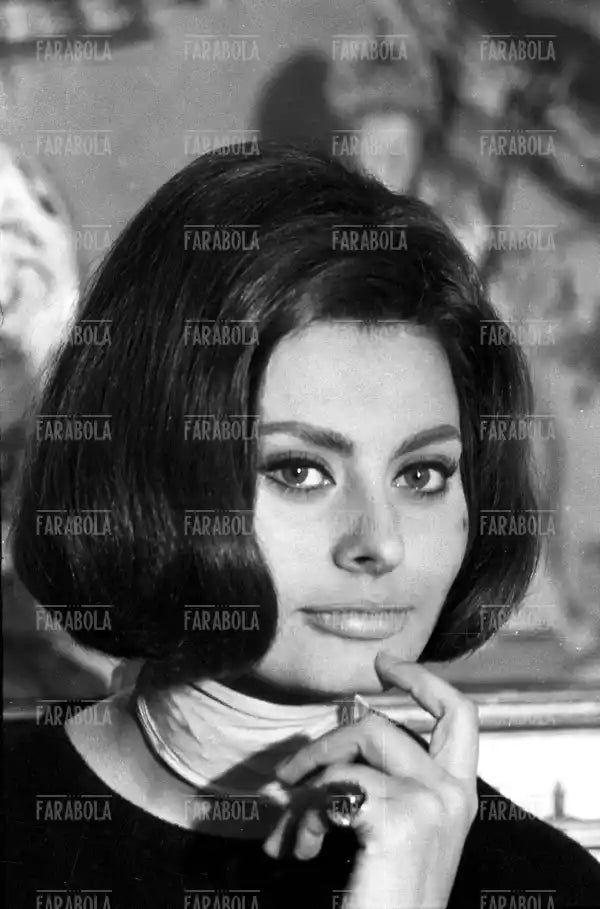 Sophia Loren a casa, Parigi, 1962