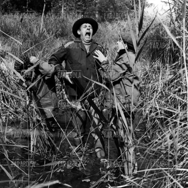 Dario Fo in uno sketch, Programma TV Canzonissima, 1962