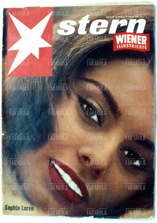 Sophia Loren, Copertina di Stern, 1962