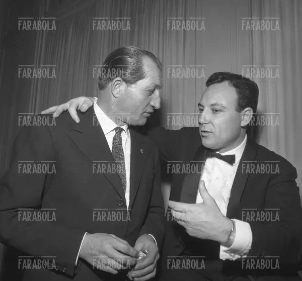 Gino Bartali e Claudio Villa, Festival di Sanremo, 1963