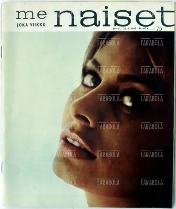 Sophia Loren, Copertina di Me Naiset, 1963