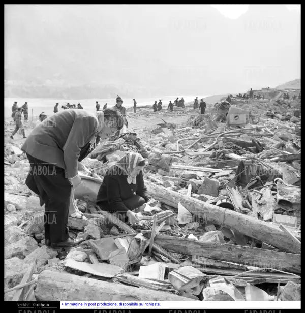 Disastro del Vajont, sopravvissuti, 1963