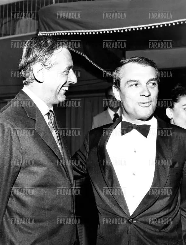 Dario Fo e Giorgio Albertazzi, Premio Agrodolce, Cesenatico, 1964