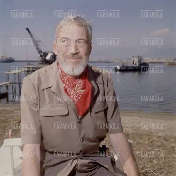 John Huston, Viareggio, 1965
