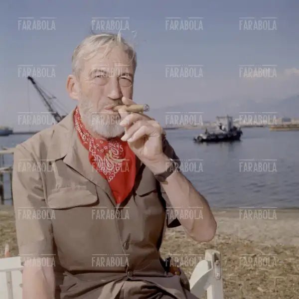 John Huston, Viareggio, 1965