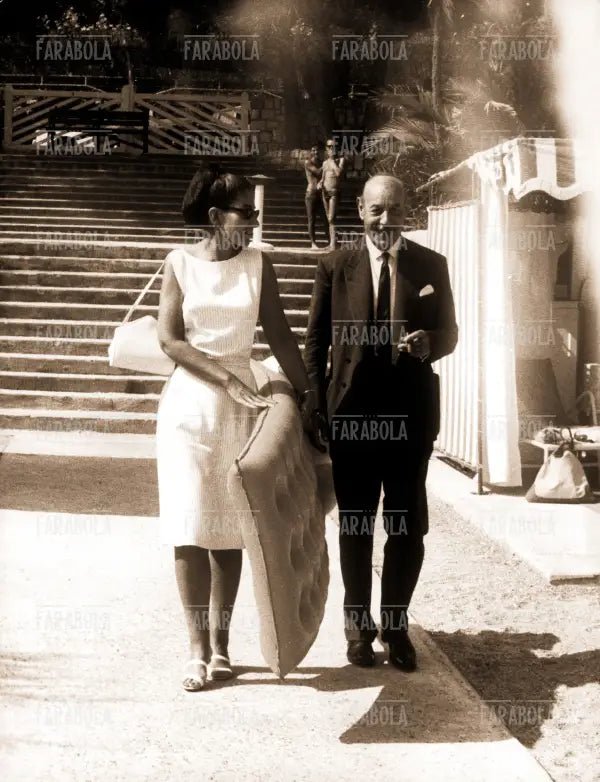 Maria Callas in spiaggia, Montecarlo, 1965