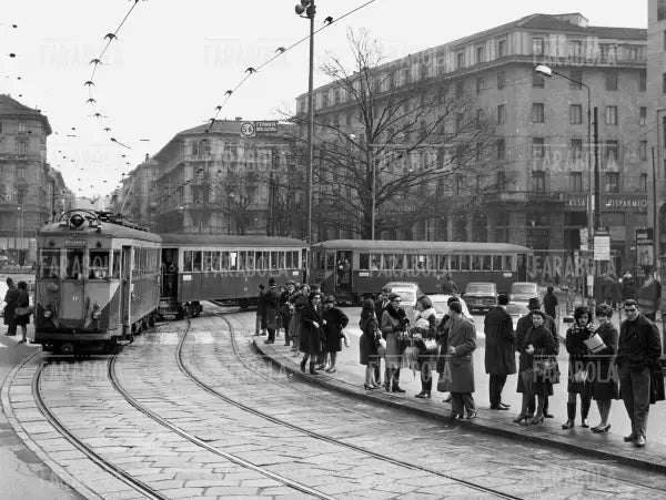 Ultimo viaggio della linea Milano-Corsico, 1966