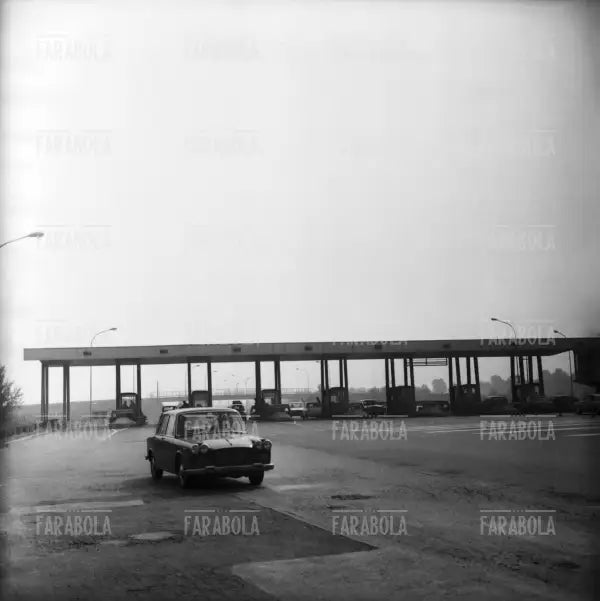 Casello dell'Autostrada del Sole, Tratto Milano-Bologna, 1969