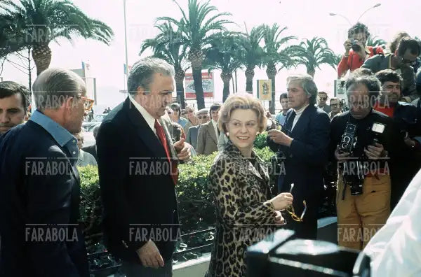 Federico Fellini e Giulietta Masina, anni 70