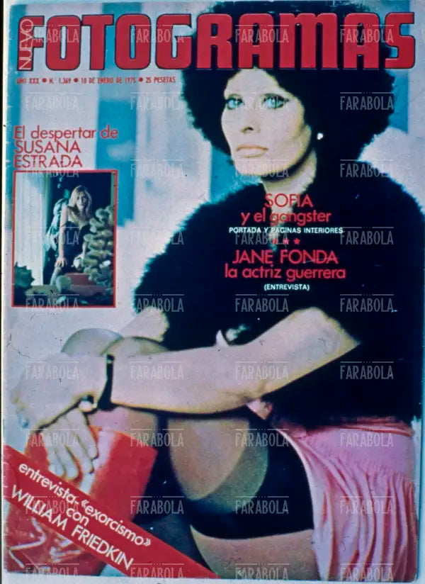 Sophia Loren, Copertina di Fotogramas, 1975