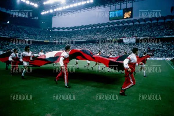 Il Milan festeggia lo scudetto, Stadio Meazza, Milano, 1992