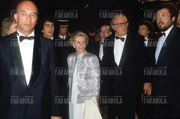Sergio Rubini, Federico Fellini e Giulietta Masina, Festival di Cannes, 1993