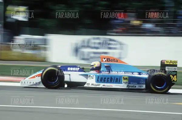 Michele Alboreto su Minardi, Formula 1, 1994