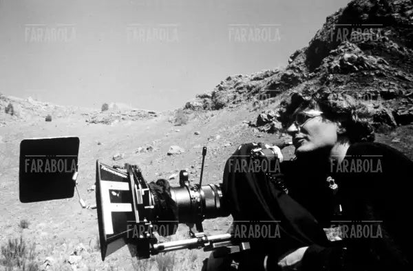 Mario Martone sul set del film I Vesuviani, 1997