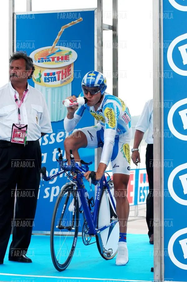 Gian Paolo Cheula, cronometro all'Idroscalo, Giro d'Italia, Milano, 2003