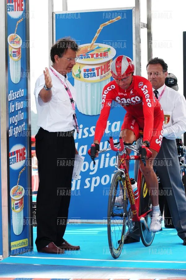 Andrea Tonti, cronometro all'Idroscalo, Giro d'Italia, Milano, 2003