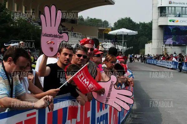 Spettatori, cronometro all'Idroscalo, Giro d'Italia, Milano, 2003