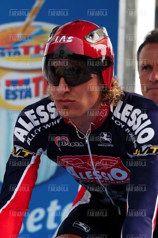 Franco Pellizotti, cronometro all'Idroscalo, Giro d'Italia, Milano, 2003