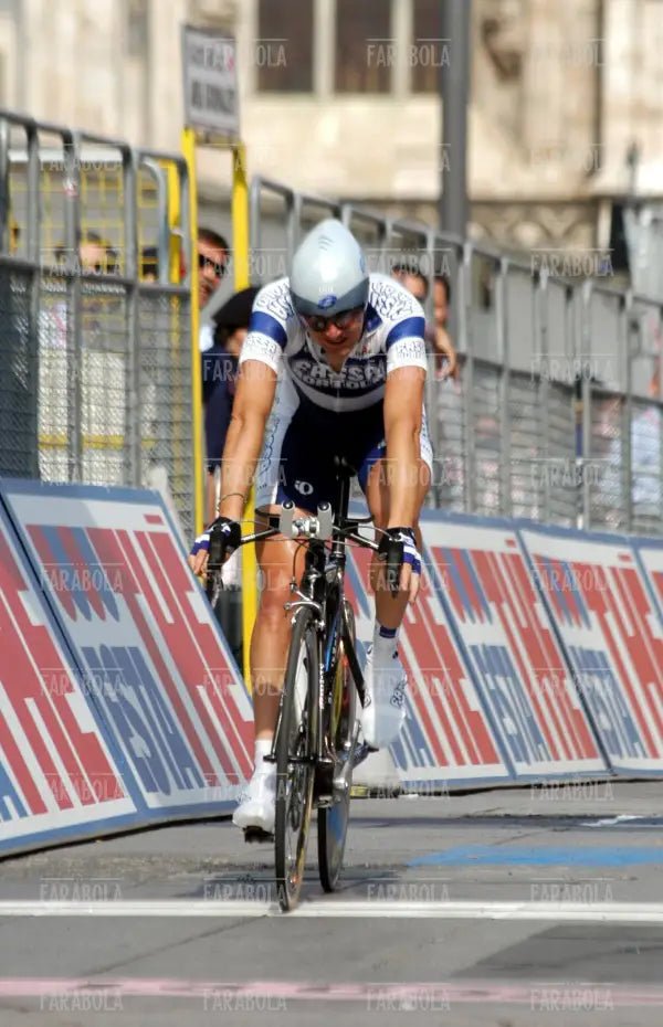 Dario Frigo, cronometro all'Idroscalo, Giro d'Italia, Milano, 2003