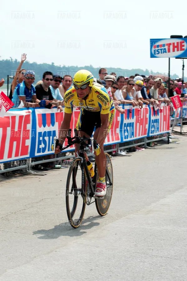 Mario Manzoni, cronometro all'Idroscalo, Giro d'Italia, Milano, 2003