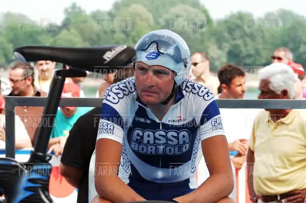 Dario Frigo, cronometro all'Idroscalo, Giro d'Italia, Milano, 2003