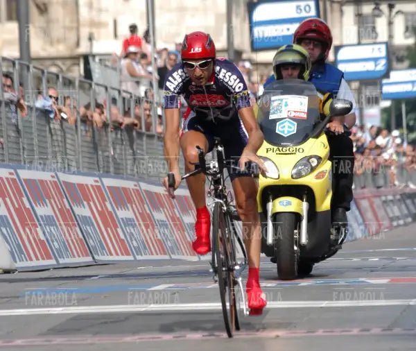 Andrea Noè, cronometro all'Idroscalo, Giro d'Italia, Milano, 2003