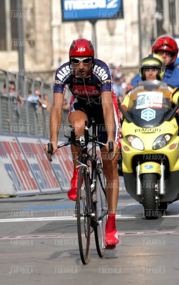 Andrea Noè, cronometro all'Idroscalo, Giro d'Italia, Milano, 2003