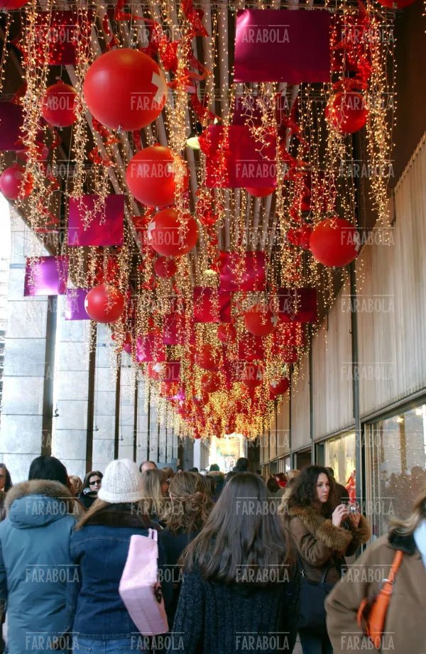 Addobbi di Natale, Milano, 2003