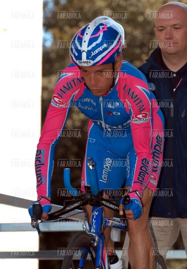 Mariano Piccoli, cronoprologo del Giro d'Italia, Genova, 2004