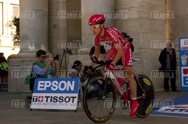 Damiano Cunego, cronoprologo del Giro d'Italia, Genova, 2004