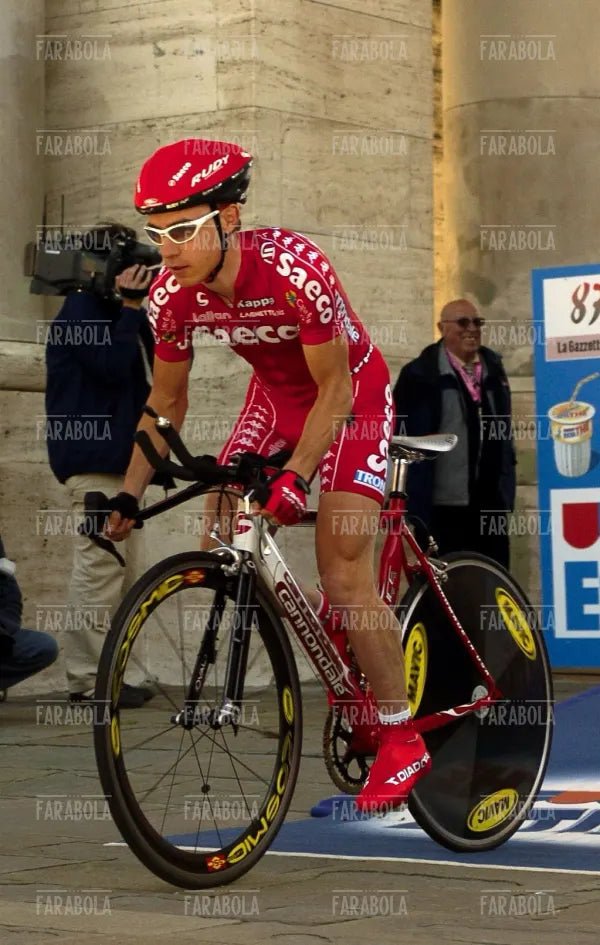 Damiano Cunego, cronoprologo del Giro d'Italia, Genova, 2004