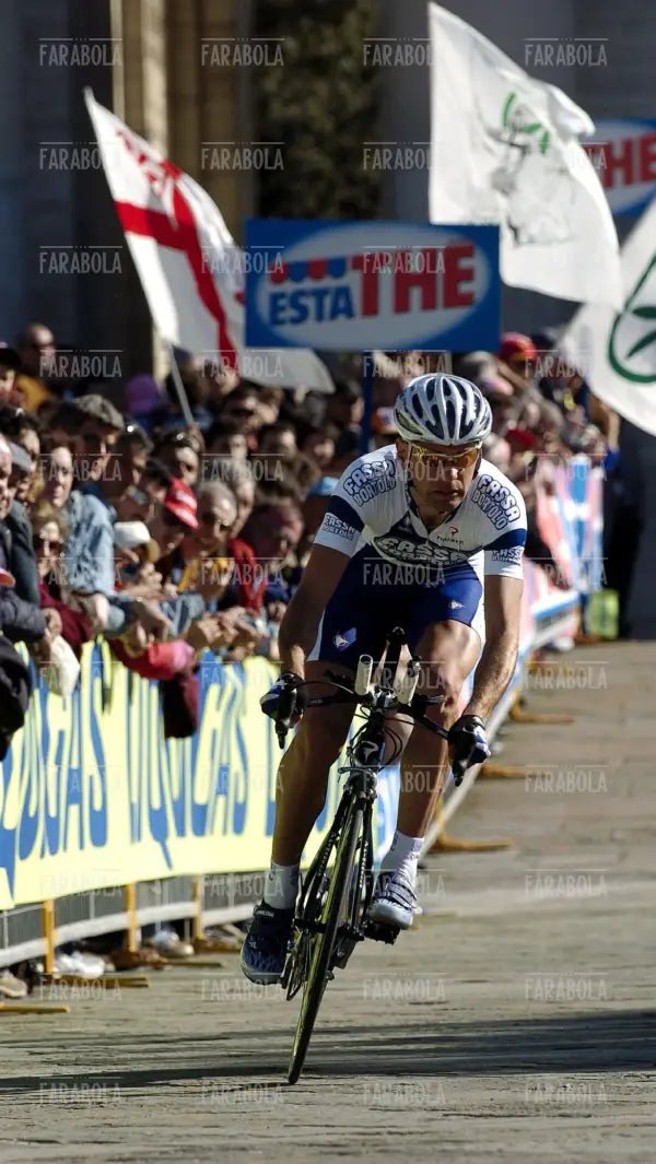 Marco Velo, cronoprologo del Giro d'Italia, Genova, 2004