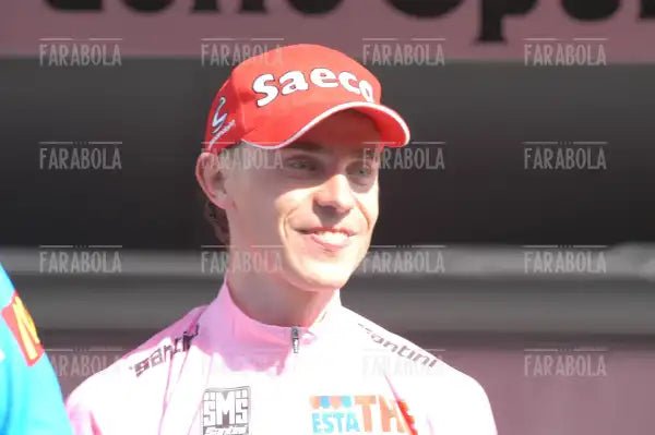 Damiano Cunego vincitore del Giro d'Italia, Milano, 2004