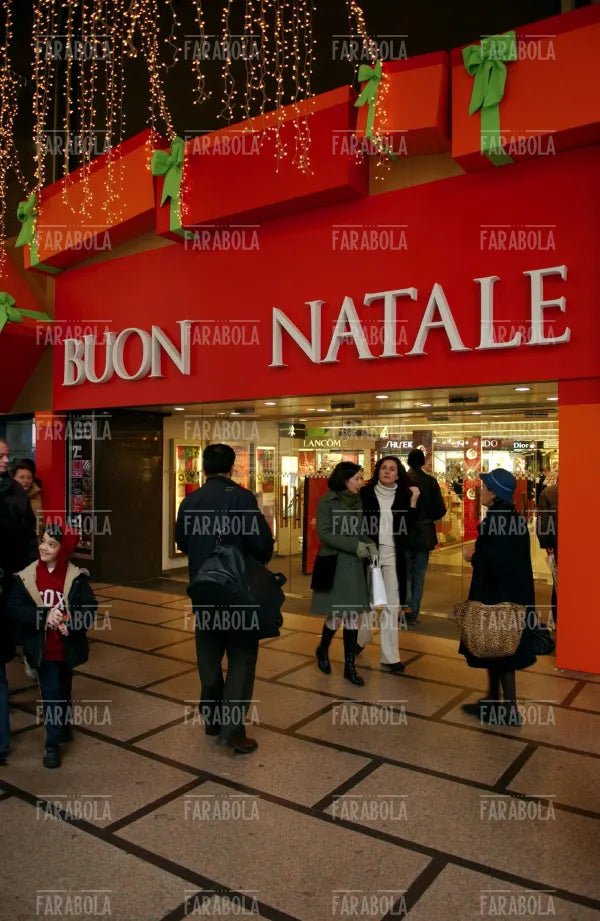Addobbi di Natale della Rinascente, Milano, 2004