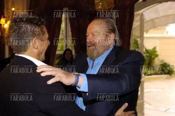 Ezio Greggio e Bud Spencer, Festival della Commedia, Montecarlo, 2005