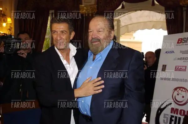 Ezio Greggio e Bud Spencer, Festival della Commedia, Montecarlo, 2005