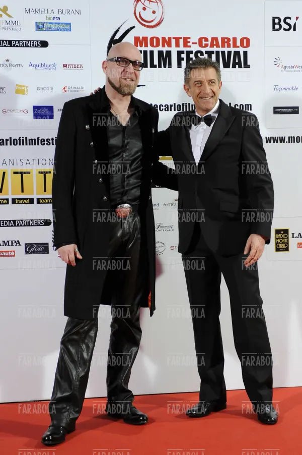 Mario Biondi ed Ezio Greggio, Festival della Commedia, Montecarlo, 2009