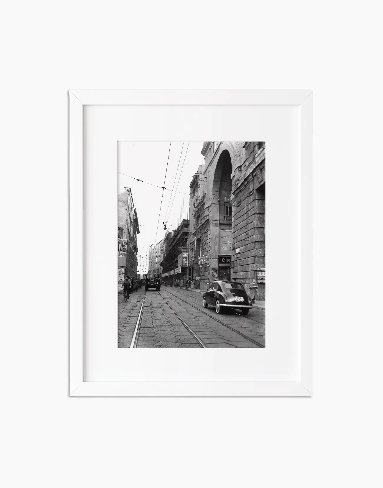 Corso Vittorio Emanuele, Milano 1954