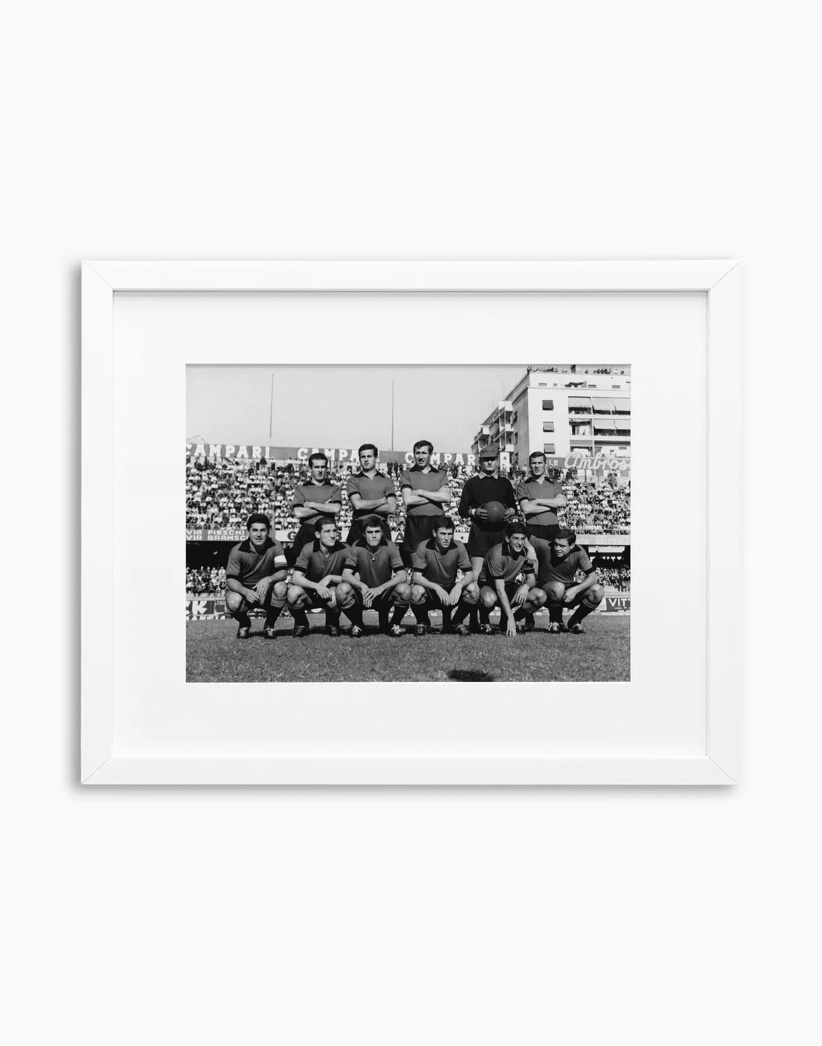 Venezia, Formazione, 1962 — stampa fine art con cornice bianca