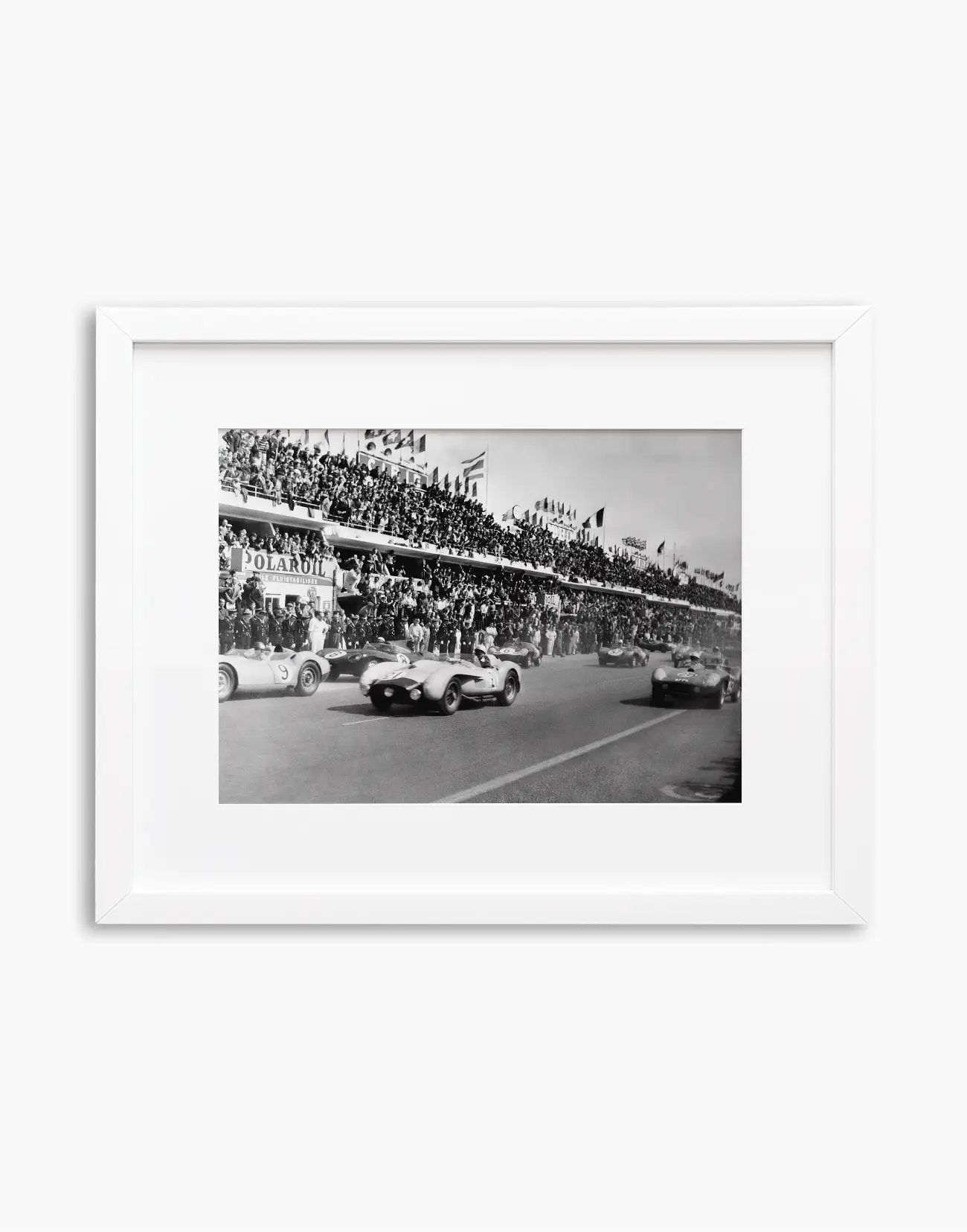 Partenza della 24 Ore di Le Mans, 1958