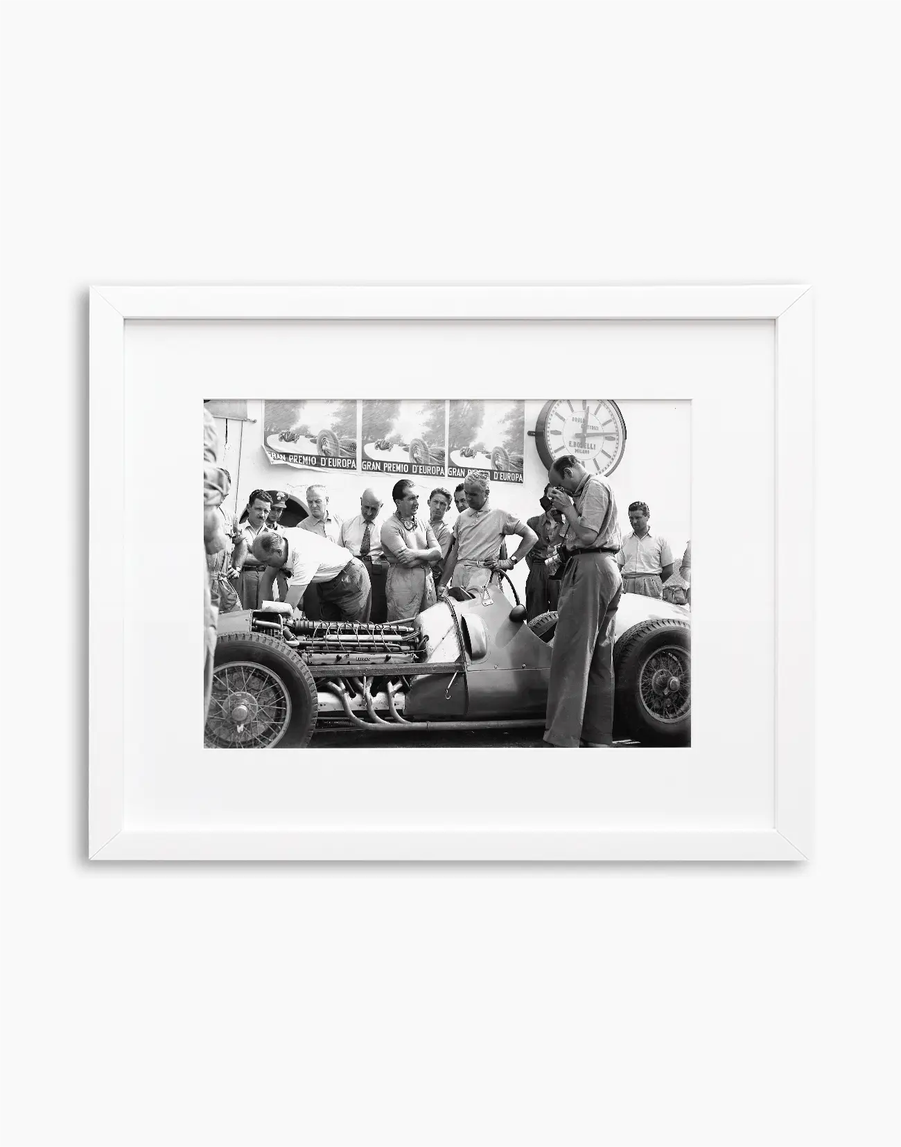 Ascari e Villoresi su Ferrari, Gp d'Europa 1949
