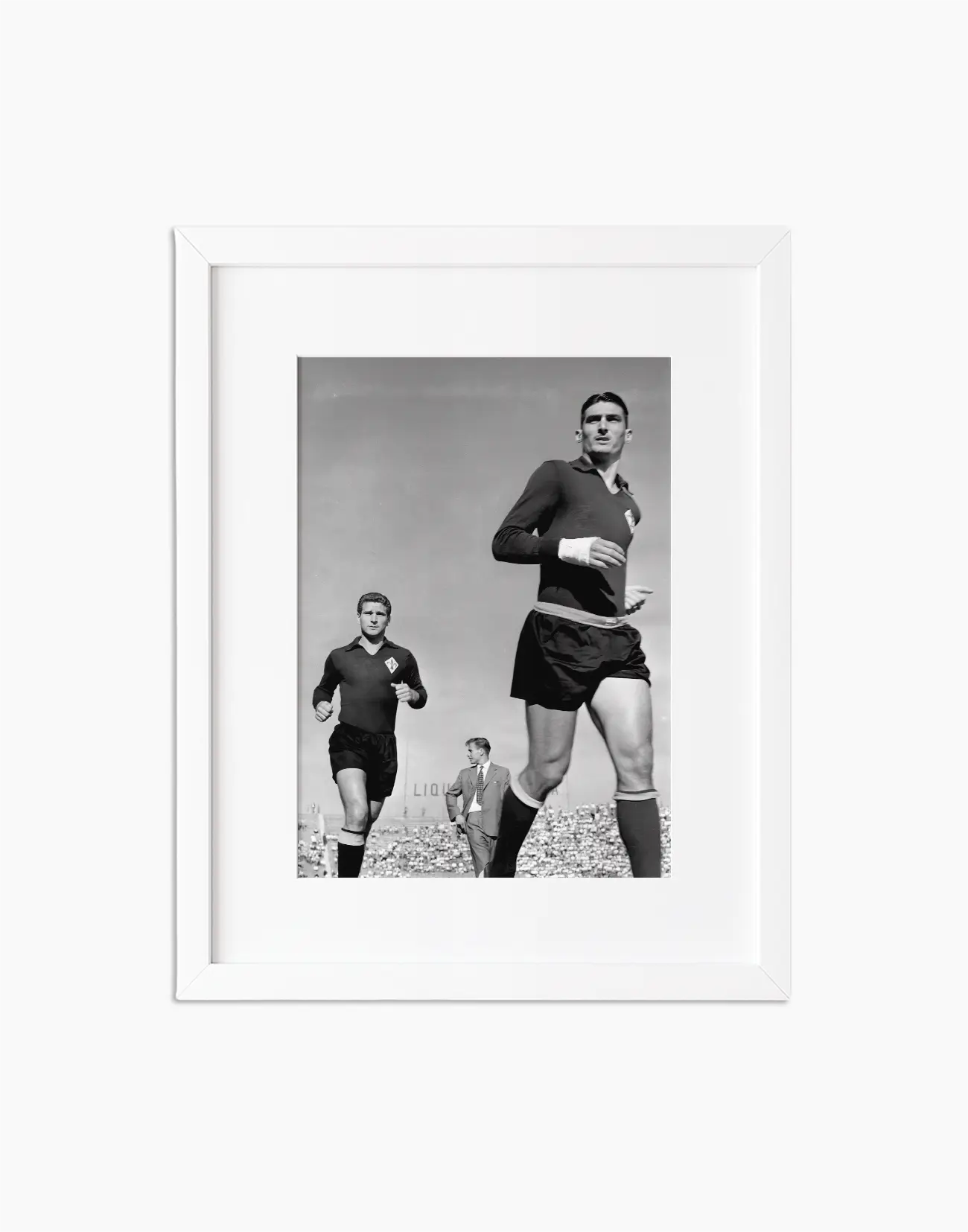Gratton e Julinho, Fiorentina, 1956