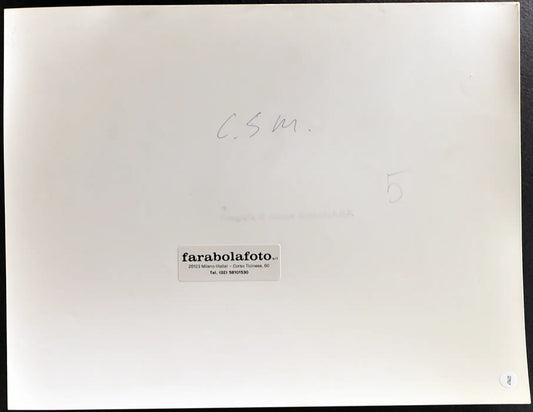 Consiglio Superiore Magistratura anni 90 Ft 2787 - Stampa 24x30 cm - Farabola Stampa ai sali d'argento