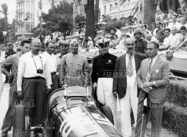 Achille Varzi sul circuito di Sanremo, 1937 - Farabola Immagine digitale