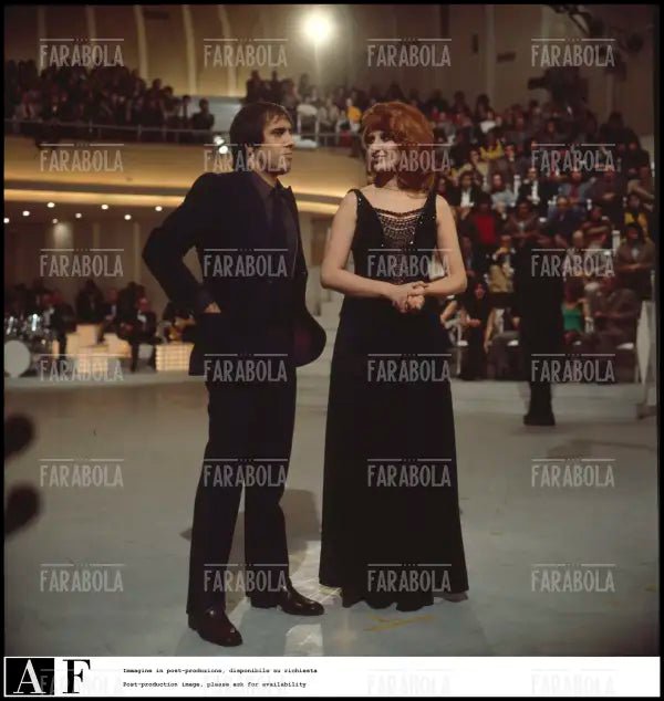 Adriano Celentano e Mina, Teatro 10, 1972 - Farabola Immagine digitale