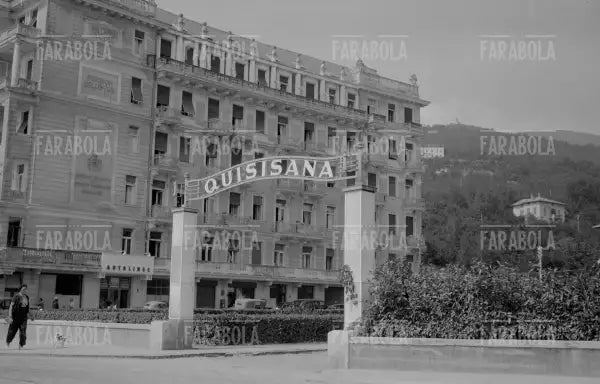 Albergo Quisisana a Capri, anni 40 - Farabola Immagine digitale